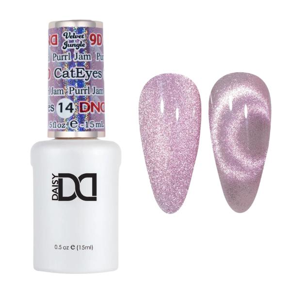 DND - DC 9D Cat Eye - Jam Purrl - Gel Polish at Beyond Polish