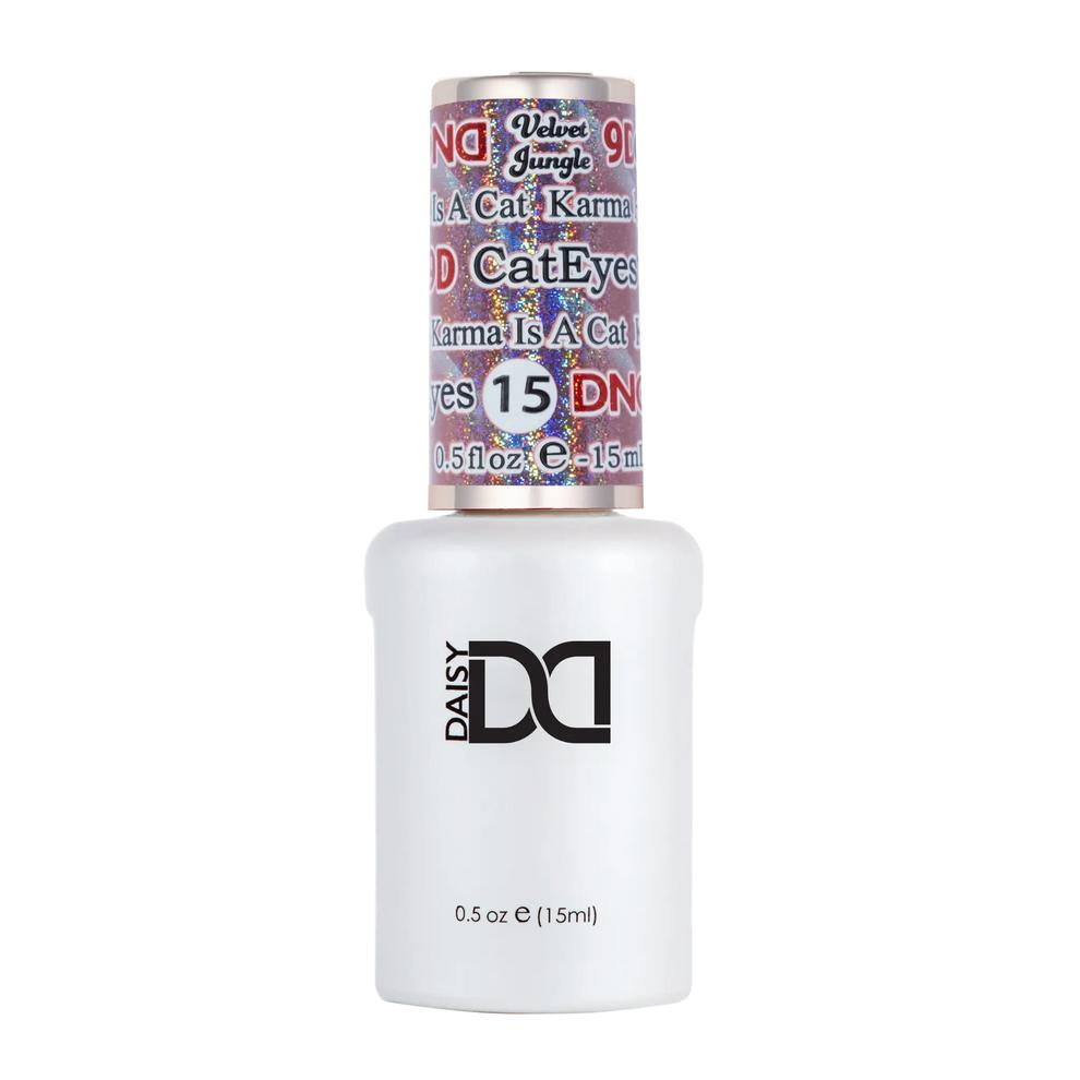 DND - DC 9D Cat Eye - Karma Is A Cat - Gel Polish at Beyond Polish