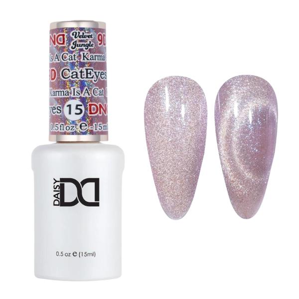 DND - DC 9D Cat Eye - Karma Is A Cat - Gel Polish at Beyond Polish