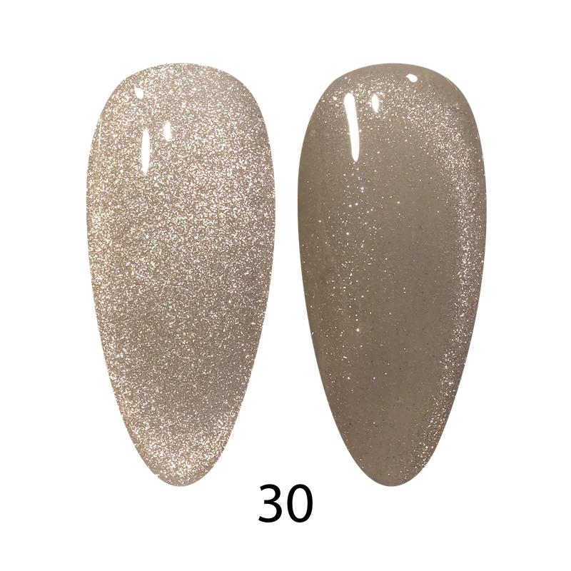 DND - DC 9D Cat Eye - Korat Stardust - #30 - Gel Polish at Beyond Polish