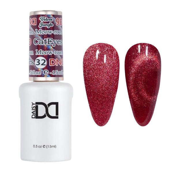 DND - DC 9D Cat Eye - Meow-Room - Gel Polish at Beyond Polish