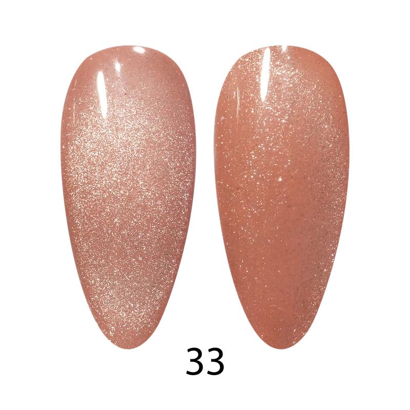 DND - DC 9D Cat Eye - Sunset Majesty - #33 - Gel Polish at Beyond Polish