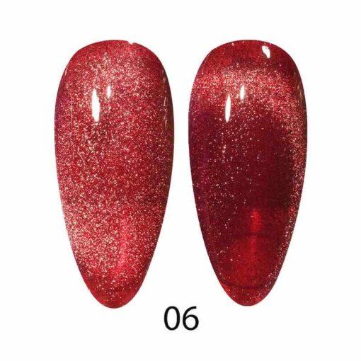 DND - DC 9D Cat Eye - Wine N' Lust - #6 - Gel Polish at Beyond Polish