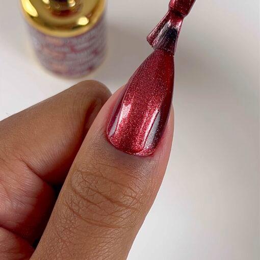 DND - DC 9D Cat Eye - Wine N' Lust - #6 - Gel Polish at Beyond Polish
