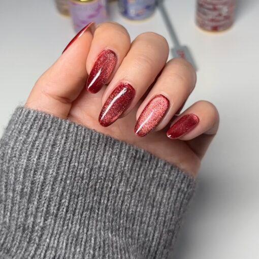 DND - DC 9D Cat Eye - Wine N' Lust - #6 - Gel Polish at Beyond Polish