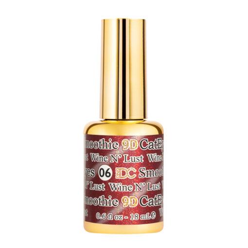 DND - DC 9D Cat Eye - Wine N' Lust - #6 - Gel Polish at Beyond Polish