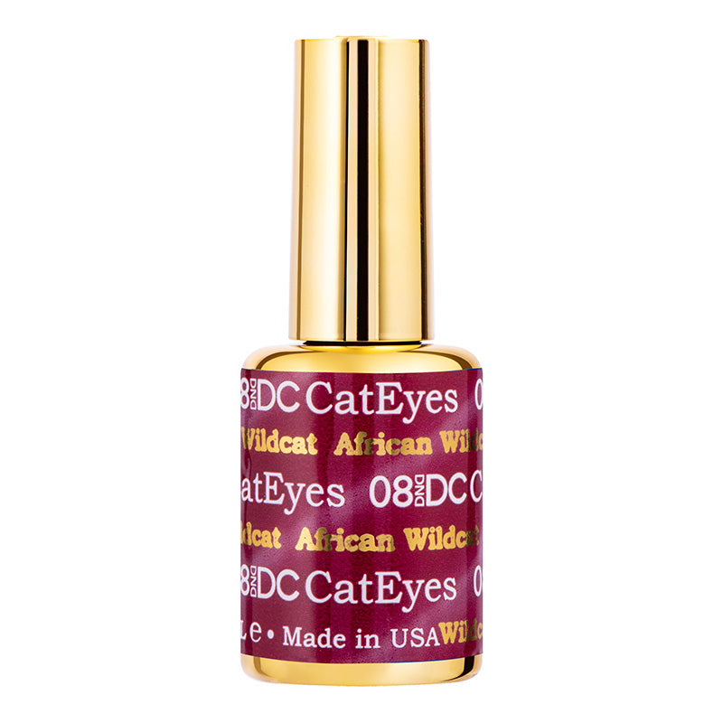 DND - DC Cat Eye - African Wildcat #08 - Gel Polish at Beyond Polish