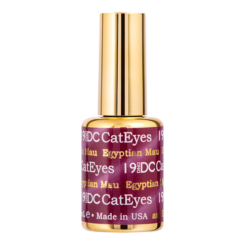 DND - DC Cat Eye - Egyptian Mau #19 - Gel Polish at Beyond Polish