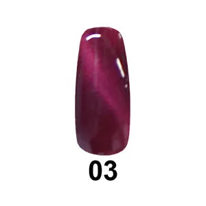DND - DC Cat Eye - Fierce Leopard #03 - Gel Polish at Beyond Polish
