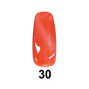 DND - DC Cat Eye - Orange Ocicat #30 - Gel Polish at Beyond Polish