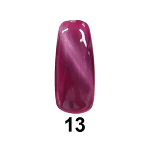 DND - DC Cat Eye - Pink Bengal #13 - Gel Polish at Beyond Polish
