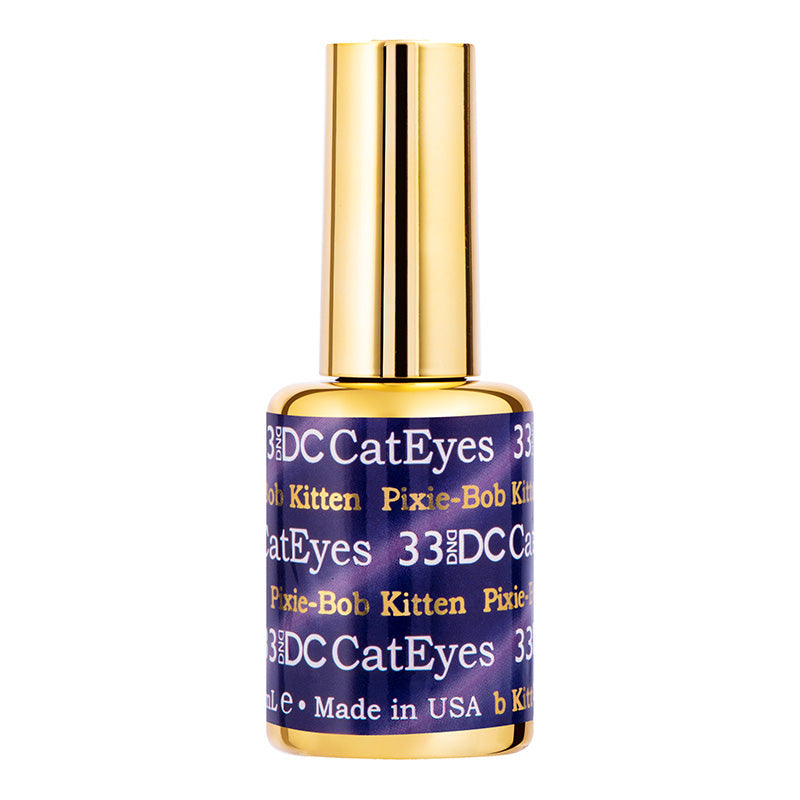 DND - DC Cat Eye - Pixie-Bob-Kitten #33 - Gel Polish at Beyond Polish