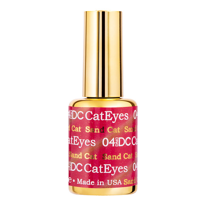 DND - DC Cat Eye - Sand Cat #04 - Gel Polish at Beyond Polish