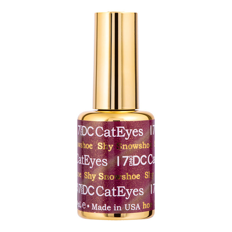 DND - DC Cat Eye - Shy Snowshoe #17 - Gel Polish at Beyond Polish