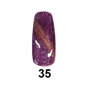 DND - DC Cat Eye - Tonkinese Cat #35 - Gel Polish at Beyond Polish