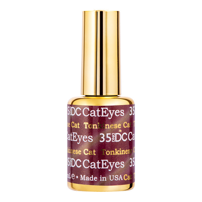 DND - DC Cat Eye - Tonkinese Cat #35 - Gel Polish at Beyond Polish