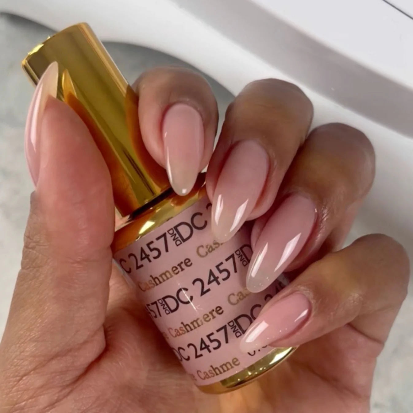 DND - DC Duo - Cashmere - #2457 - Gel & Lacquer Polish at Beyond Polish