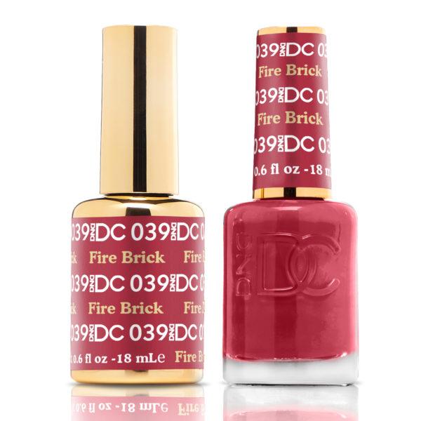 DND - DC Duo - Fire Brick - #DC039 - Gel & Lacquer Polish at Beyond Polish