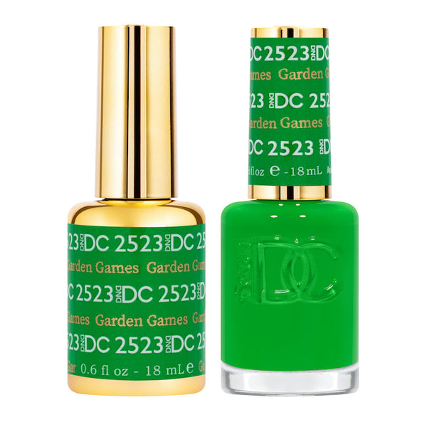 DTM・DAW shellac DND Garden Games Green Creme Gel & Lacquer Duo #2523