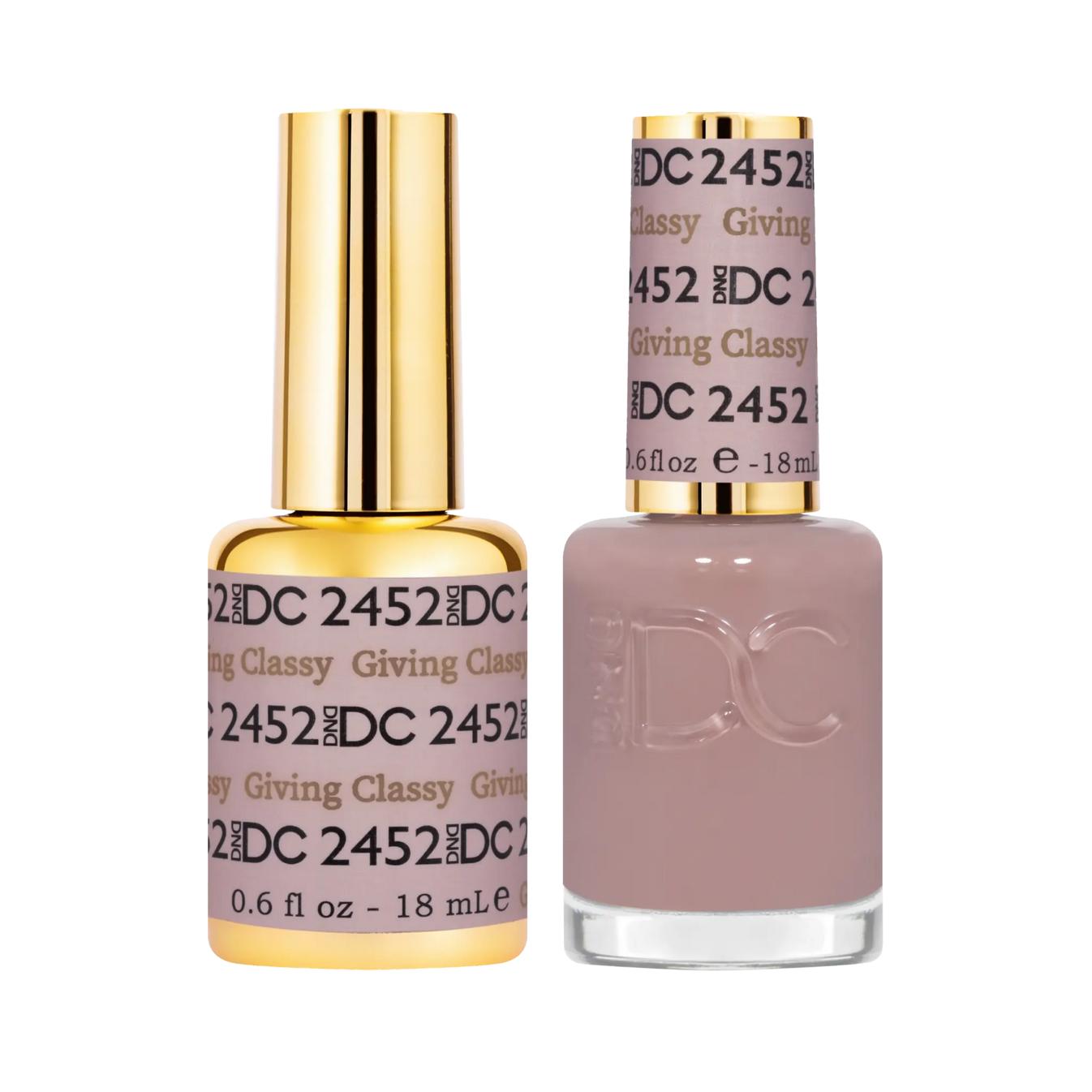 DND - DC Duo - Giving Classy - #2452 - Gel & Lacquer Polish at Beyond Polish