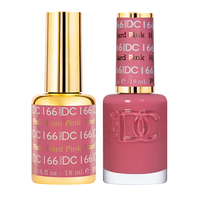 DND - DC Duo - Hard Pink - #166 - Gel & Lacquer Polish at Beyond Polish