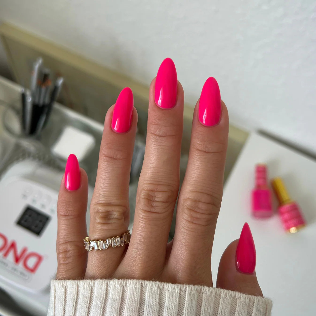 DND - DC Duo - Hot Pink - #157 - Gel & Lacquer Polish at Beyond Polish