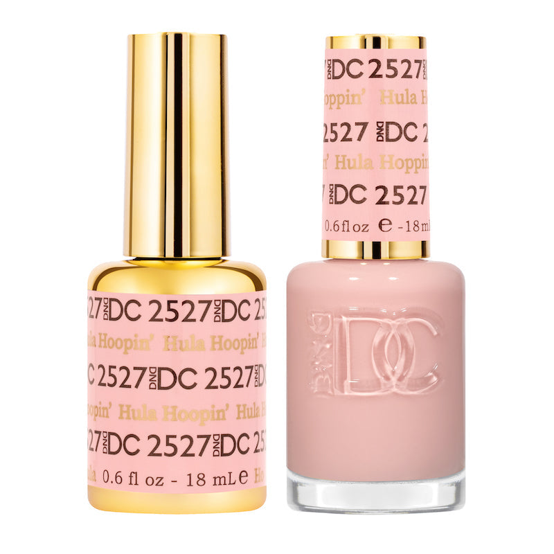 DND - DC Duo - Hula Hoopin' - #2527 - Pink Gel & Lacquer Polish