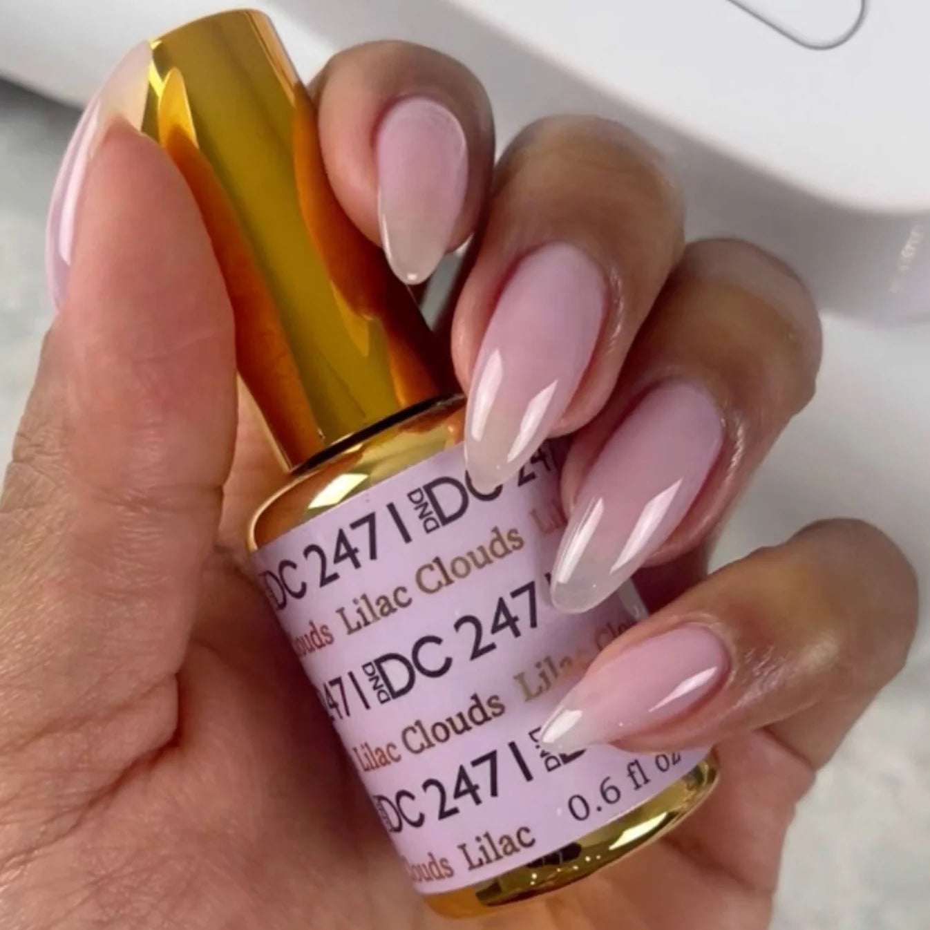 DND - DC Duo - Lilac Clouds - #2471 - Gel & Lacquer Polish at Beyond Polish
