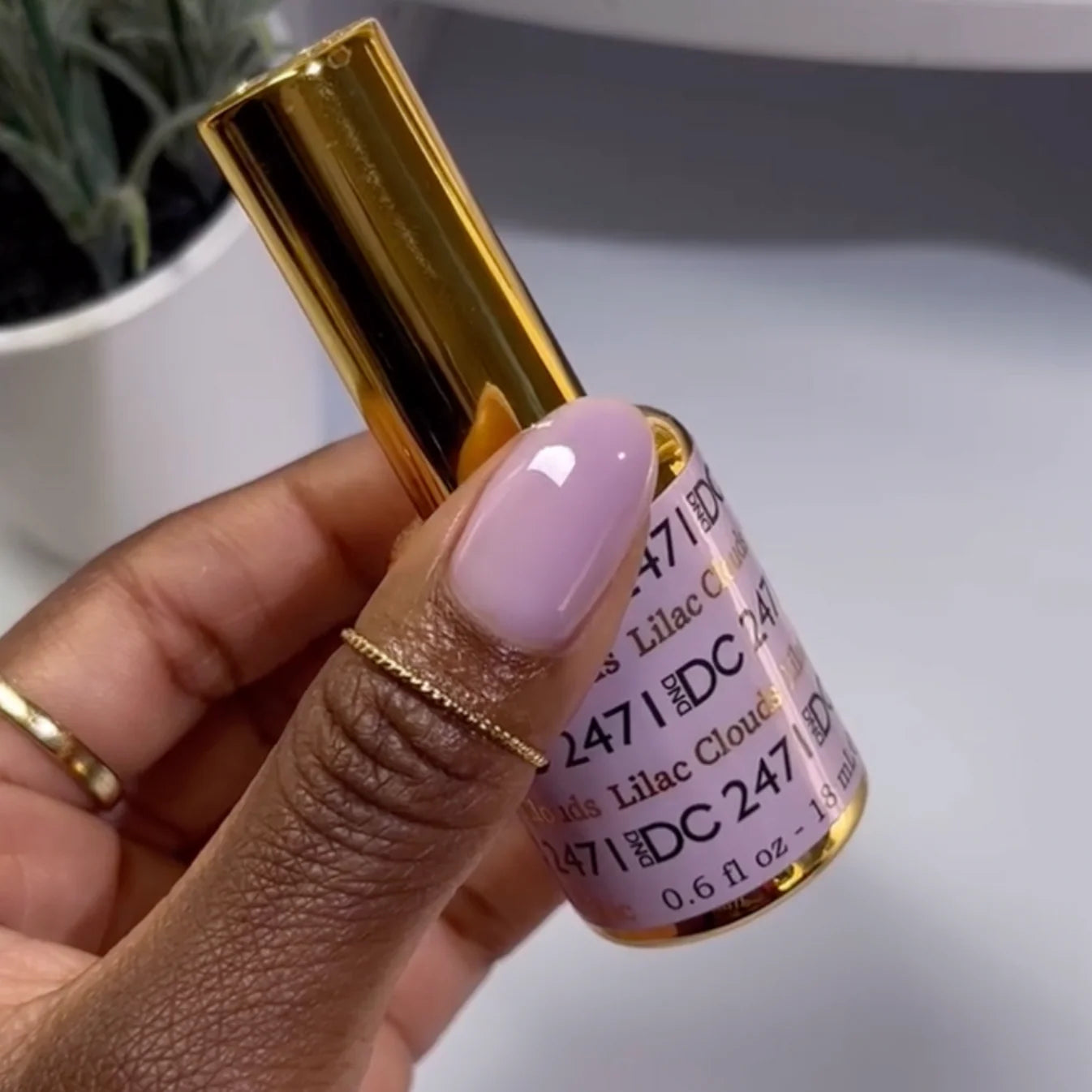 DND - DC Duo - Lilac Clouds - #2471 - Gel & Lacquer Polish at Beyond Polish