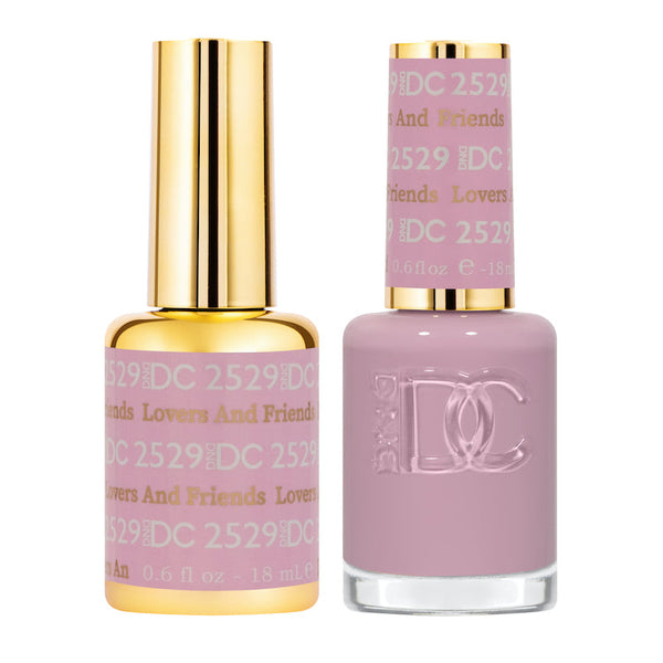 DND - DC Duo - Lovers And Friends - #2529 - Pink Gel & Lacquer