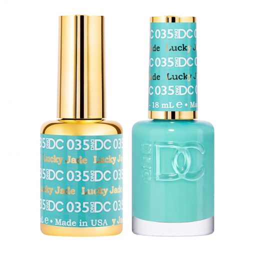 DND - DC Duo - Lucky Jade - #DC035 - Gel & Lacquer Polish at Beyond Polish
