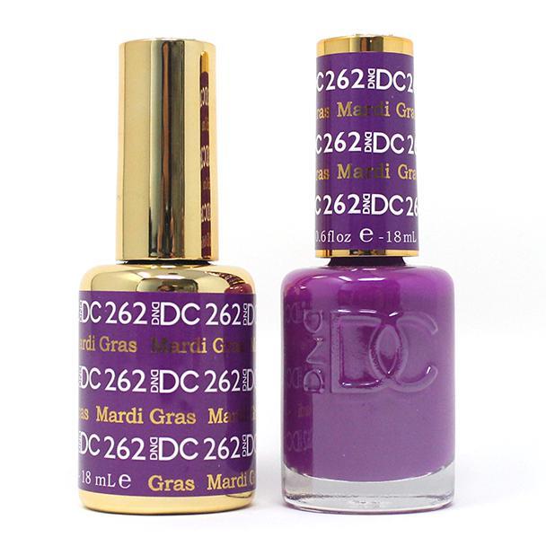 DND - DC Duo - Mardi Gras - #DC262 - Gel & Lacquer Polish at Beyond Polish