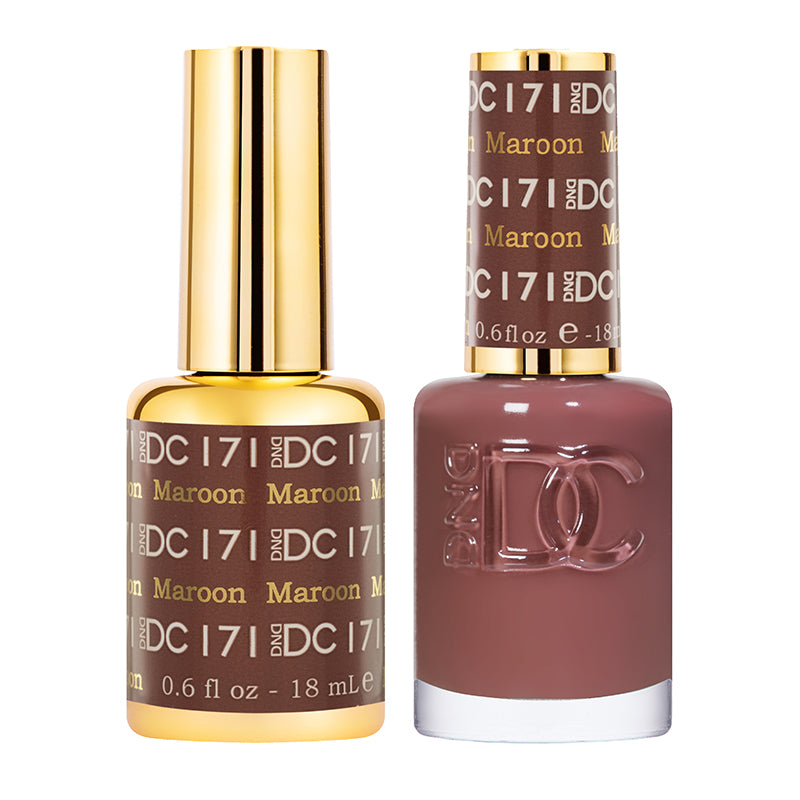 DND - DC Duo - Maroon - #171 - Gel & Lacquer Polish at Beyond Polish