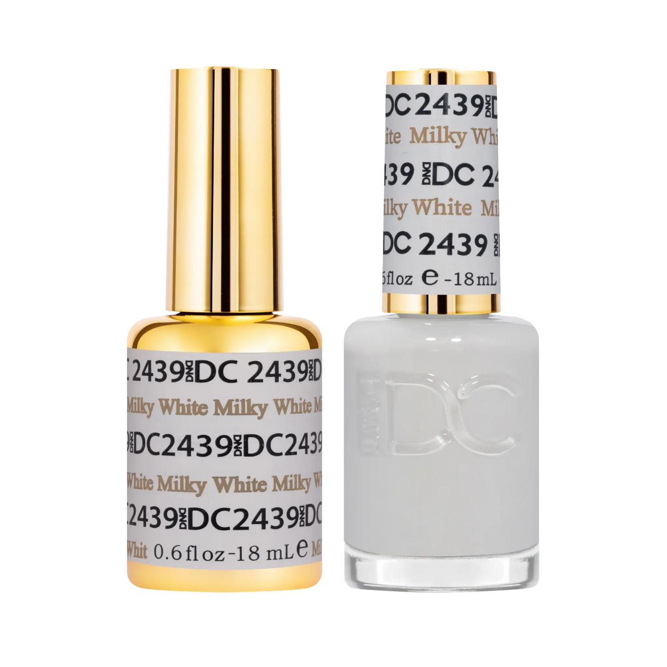 DND - Daisy Nail Design Milky White - Gel & Lacquer Polish - 2439