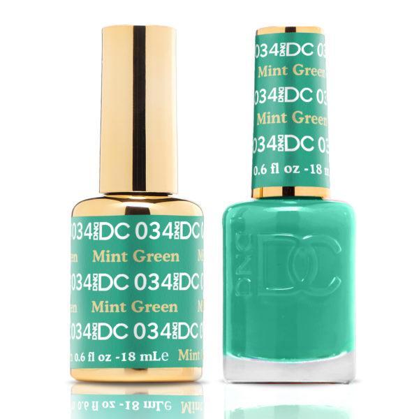 DND - DC Duo - Mint Green - #DC034 - Gel & Lacquer Polish at Beyond Polish