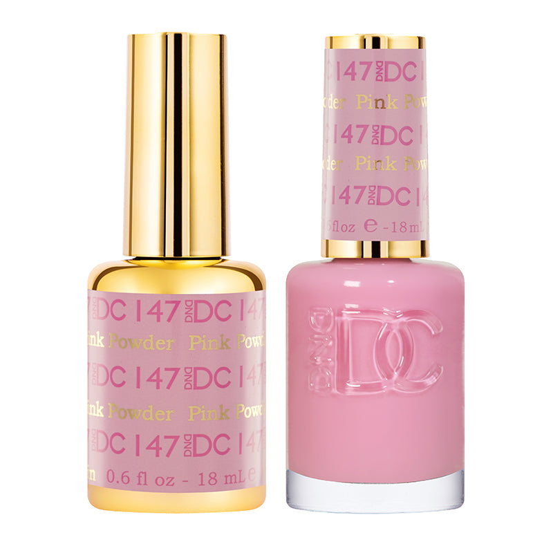 DND - DC Duo - Pink Powder - #147 - Gel & Lacquer Polish at Beyond Polish