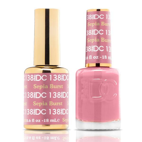DND - DC Duo - Sepia Burst - #DC138 - Gel & Lacquer Polish at Beyond Polish