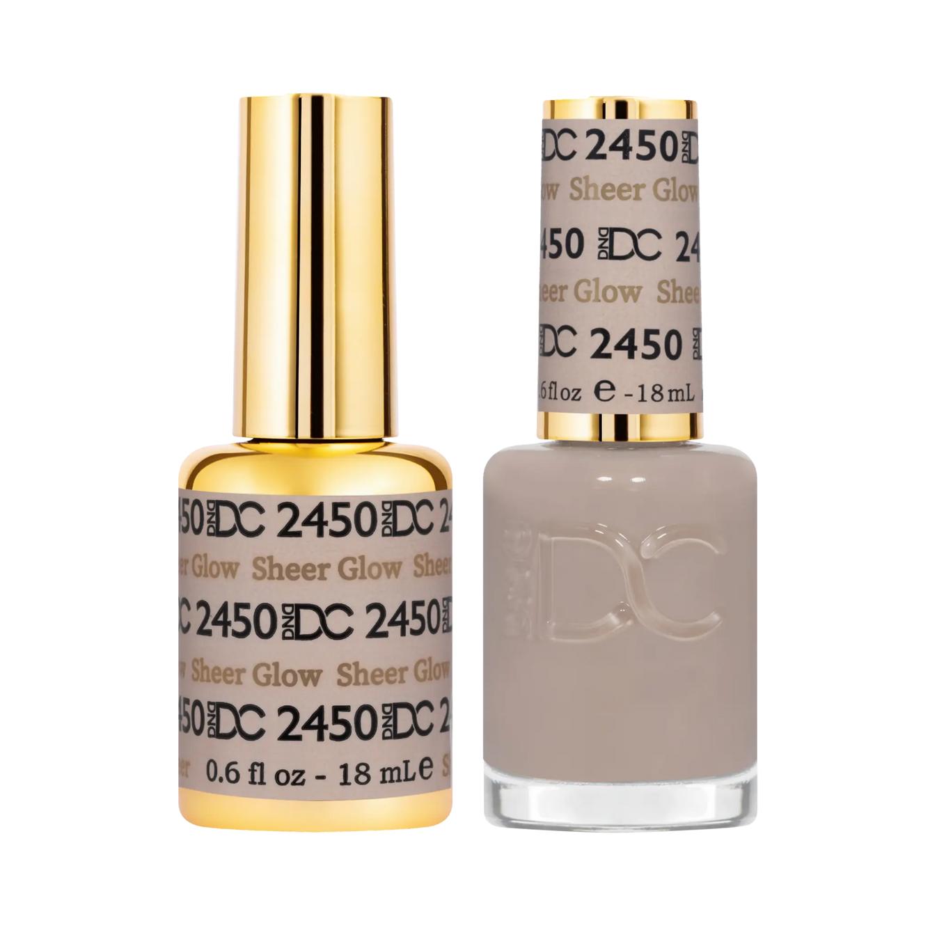 DND - DC Duo - Sheer Glow - #2450 - Gel & Lacquer Polish at Beyond Polish