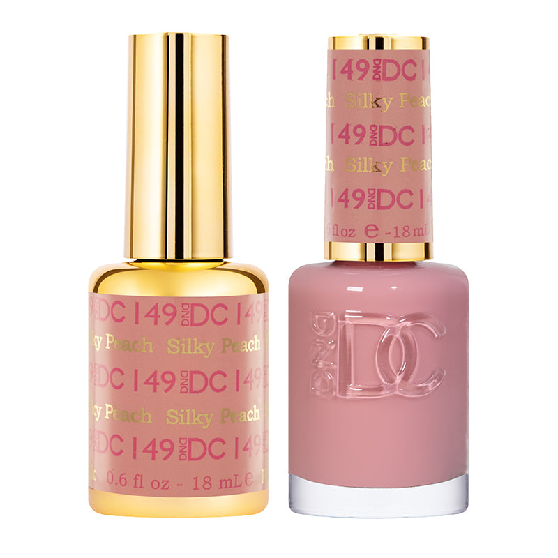 DND - DC Duo - Silky Peach - #149 - Gel & Lacquer Polish at Beyond Polish