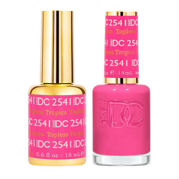 DND - DC Duo - Topless Tropics - #2541 - Pink Gel & Lacquer Polish