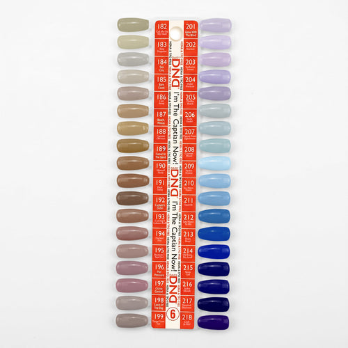 DND - DC Swatch Set - Part 06 - Set Of 36 Colors - I'm The Captian Now!