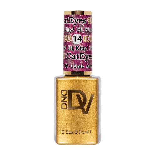 DND - Diva 9D Cat Eye - Candy - Hi, Kitty! #14 - Gel Polish at Beyond Polish