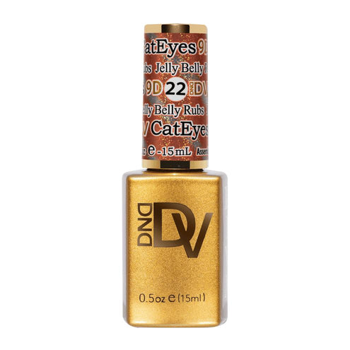 DND - Diva 9D Cat Eye - Candy - Jelly Belly Rubs #22 - Gel Polish at Beyond Polish