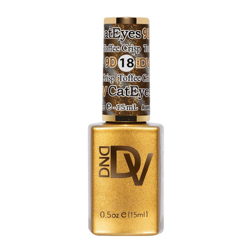 DND - Diva 9D Cat Eye - Candy - Toffee Crisp #18