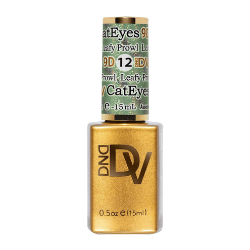 DND - Diva 9D Cat Eye - Glassball - Leafy Prowl #12 - Gel Polish at Beyond Polish