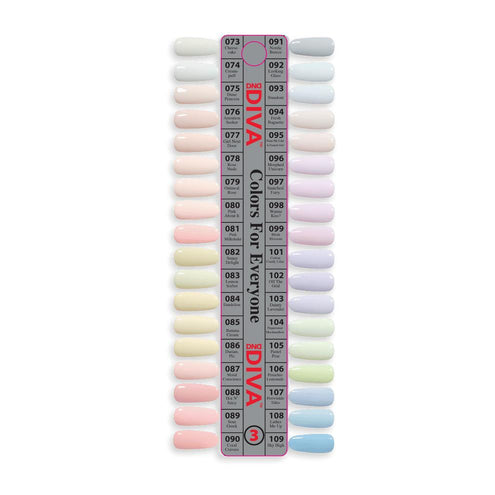 DND - Diva Coquette Collection Swatch – Single – 3 - Manicure & Pedicure Tools at Beyond Polish