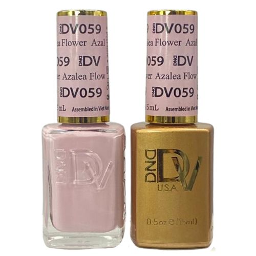 DND - Diva Duo - Azalea Flower - #059 - Pink Gel & Lacquer Polish - DND ...