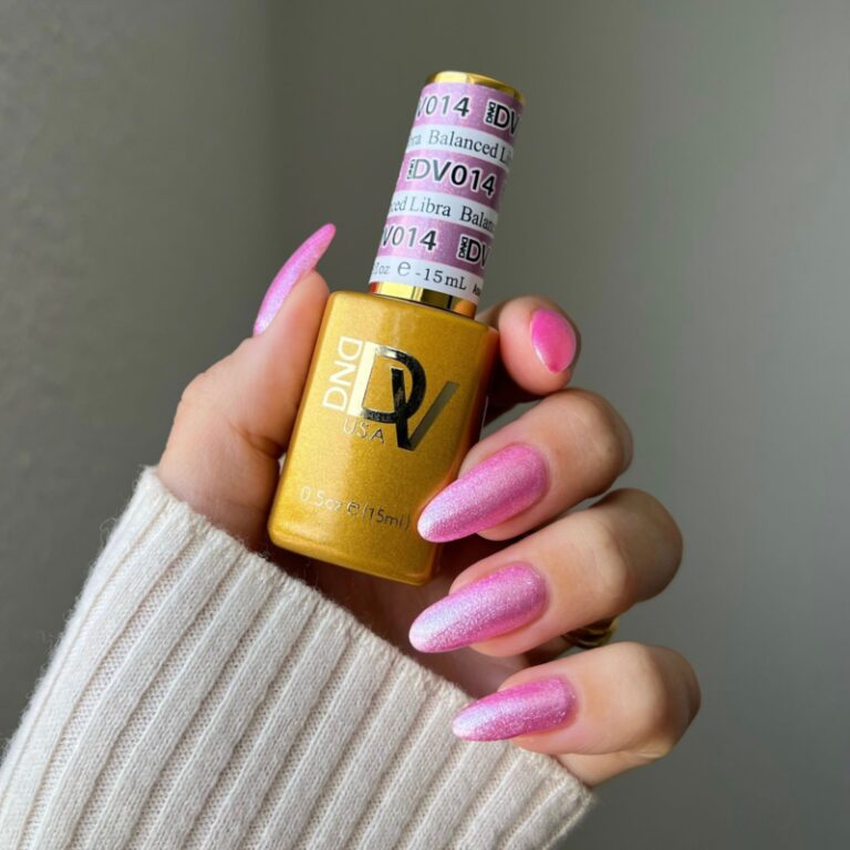 Dnd Diva Raspberry DND - Diva Duo - Balanced Libra - #014 - Pink Gel & Lacquer Polish ...