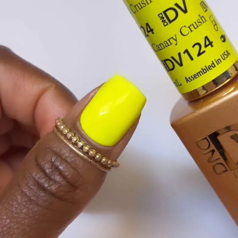 DND - Diva Duo - Canary Crush - #124 - Gel & Lacquer Polish at Beyond Polish