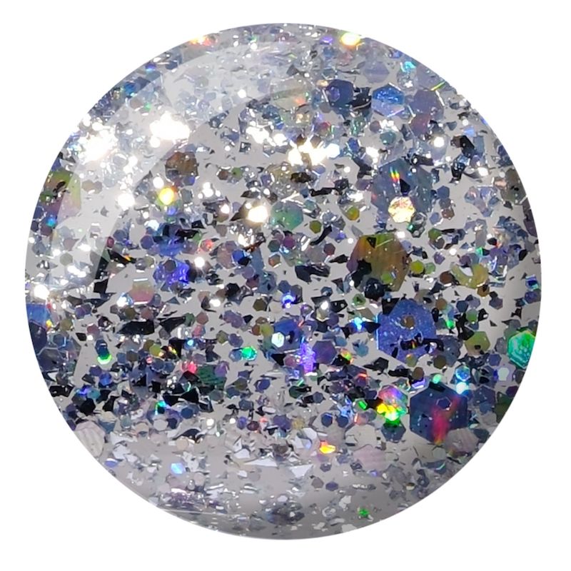 DND - Diva Duo - Chunky Holo - #025 - Gel & Lacquer Polish at Beyond Polish